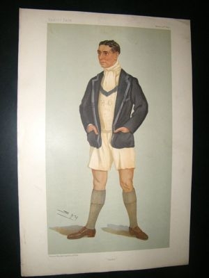 Vanity Fair Print: 1899 Harcourt, Gilbey Gold. Rowing.