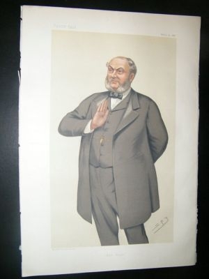 Vanity Fair Print: 1882 Sampson S. Lloyd