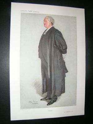 Vanity Fair Print: 1911 C. C. Hutchinson, Legal