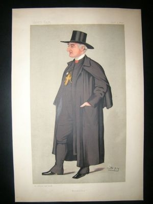 Vanity Fair Print: 1893 Archbishop Of Westminster, Cler