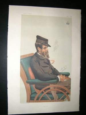 Vanity Fair Print: 1881 The Marquis Conyngham, Military