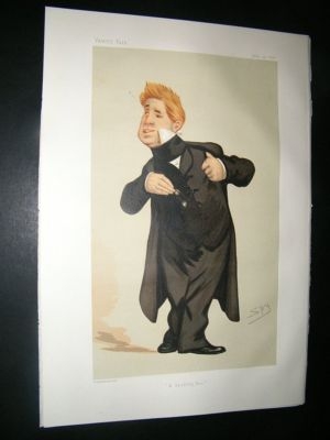 Vanity Fair Print: 1876 John Laurence Toole, Theatre