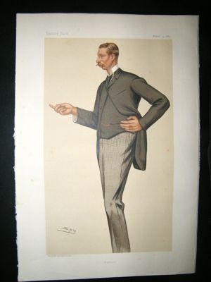 Vanity Fair Print: 1882 Bernard E. B. Fitzpatrick
