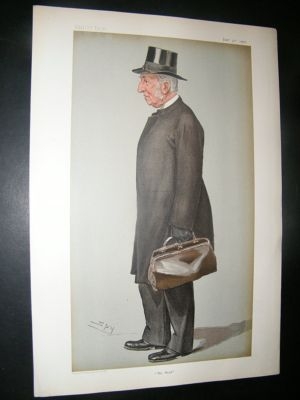Vanity Fair Print: 1901 Provost of Eton, Teacher
