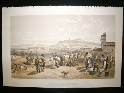 Simpson Crimea 1856 Kertch 3. Ukraine Folio Print