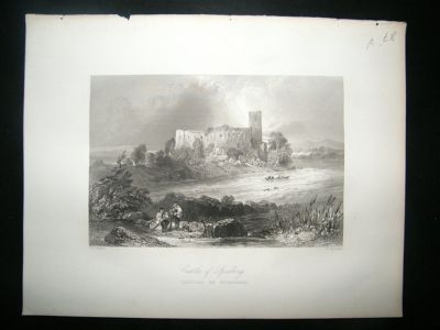 Austria: 1855 Steel Engraving, Spielberg