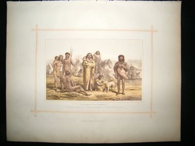 South America, Aborigines, Brazil etc: 1882 Antique Cos