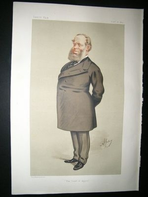 Vanity Fair Print: 1875 Richard Baggalay, Legal