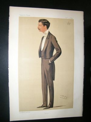 Vanity Fair Print: 1892 Lord Lurgan, Turf Devotee