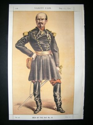 Vanity Fair Print: 1870 General Trochu, Military