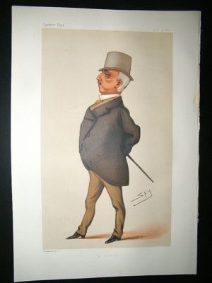 Vanity Fair Print: 1877 George Augustus Frederick Paget
