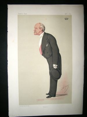 Vanity Fair Print: 1875 Count Schouvaloff, Ambassador