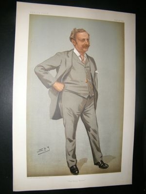 Vanity Fair Print: 1899 Edgar Thomas Cook, Newspapermen