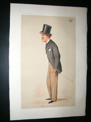 Vanity Fair Print: 1874 Earl of Desart, Literary