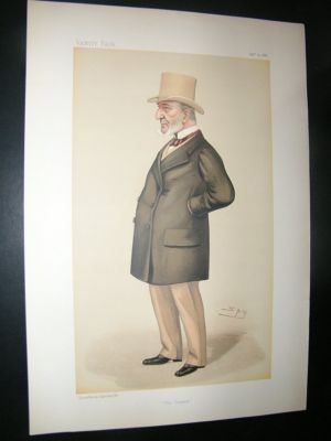 Vanity Fair Print: 1886 John Simon, Legal