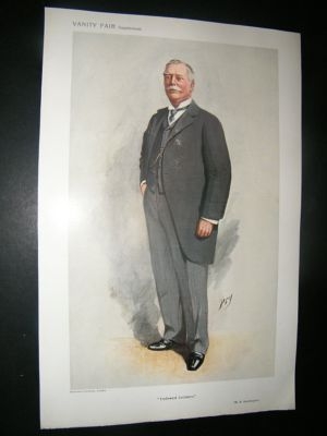 Vanity Fair Print: 1910 William Balle Huntingdon