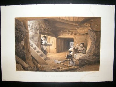 Simpson Crimea 1856 Mine of Bastion Du Mat 40. Folio Pr