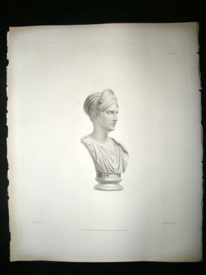 Sculpture: 1845 Head Of Sabina, British Museum