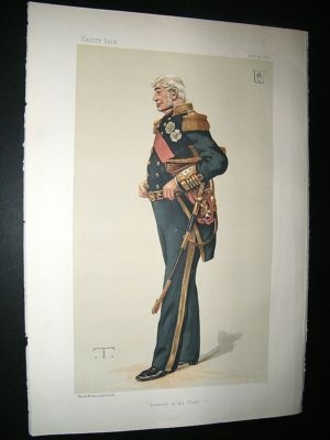 Vanity Fair Print: 1882 Alexander Milne, Military