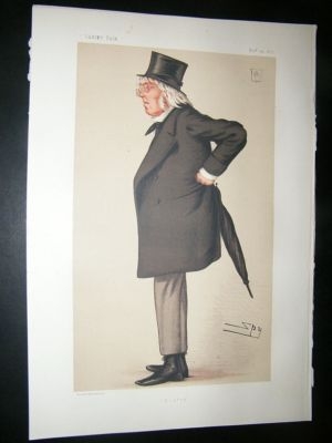 Vanity Fair Print: 1877 Francis Hastings Charles Doyle