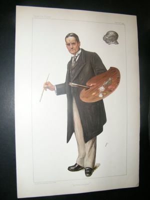 Vanity Fair Print: 1899 John Seymour Lucas, Artist