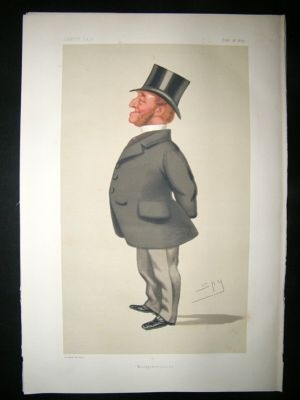 Vanity Fair Print: 1879 Charles Watkin Williams-Wynn