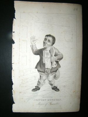 Jeffery Dunstan Mator Of Garrat:1821 Portrait