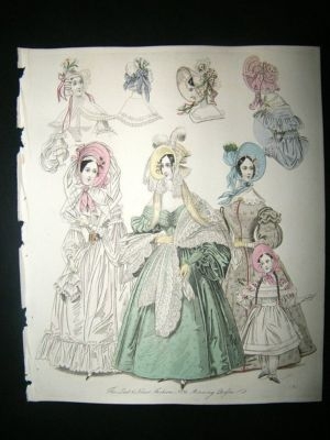 Fashion 1836 Morning Dresses Hand Col #32