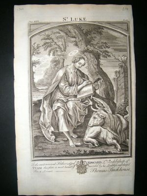 Religious: 1744 St.Luke, Stackhouse, Folio.