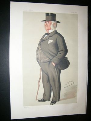 Vanity Fair Print: 1878 James Darymple Horn Elphinstone