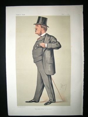 Vanity Fair Print: 1875 Spencer Lyttelton