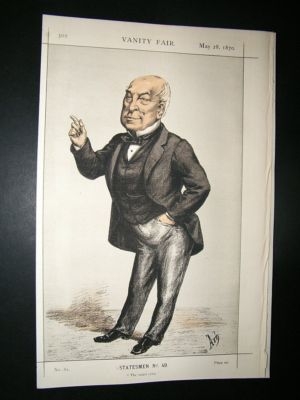 Vanity Fair Print: 1870 Bernal Osborne