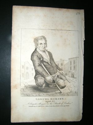 Samuel Horsey, London Beggar.