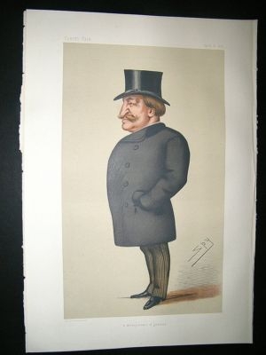Vanity Fair Print: 1877 Gen. Ignatieff, Ambassador