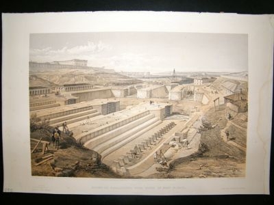 Simpson Crimea 1856 Sebastopol Docks 26. Ukraine Folio