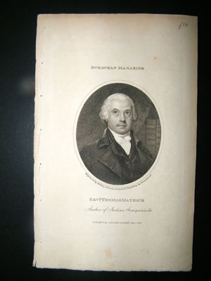 Rev. Thomas Maurice:1801