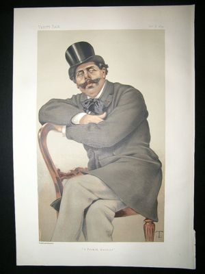 Vanity Fair Print: 1879 Paul de Granier de Cassagnac