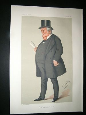 Vanity Fair Print: 1877 Thomas Bayley Potter