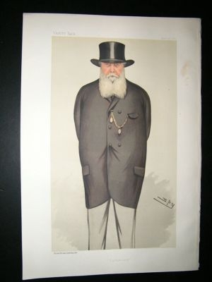 Vanity Fair Print: 1882 Thomas Charles Bruce.