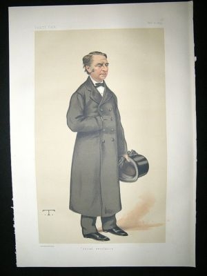 Vanity Fair Print: 1879 Jospeh Louis Blanc