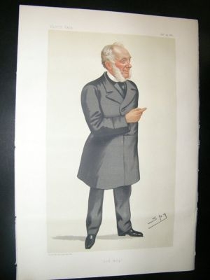 Vanity Fair Print: 1882 Samuel Smiles, Literary