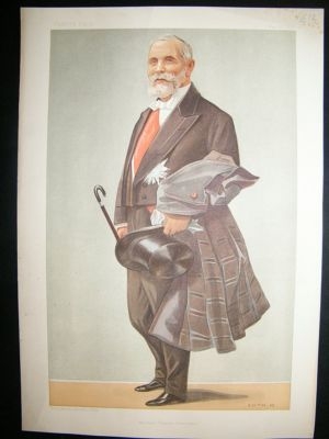 Vanity Fair Print: 1899 Emile Loubet French President.