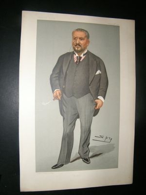 Vanity Fair Print: 1898 Chevalier de Souza Correa