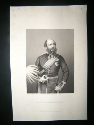 Military Portrait:1858 HRH Duke Of Cambridge, Crimea.