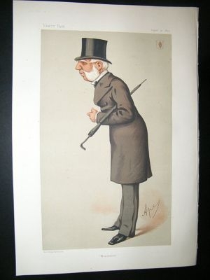 Vanity Fair Print: 1875 Thomas Bazley, Business