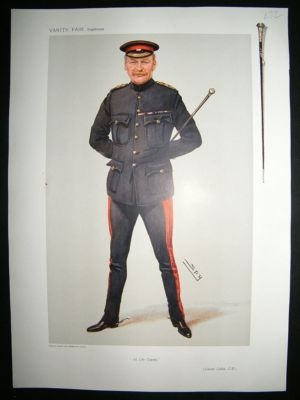 Vanity Fair Print: 1906 Colonel Calley,Military.