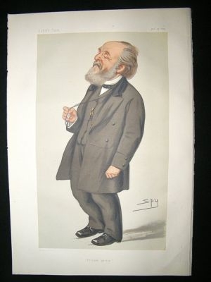 Vanity Fair Print: 1879 Peter Rynolds, Caricature