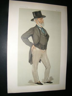 Vanity Fair Print: 1883 Charles Clow Tennant, Business
