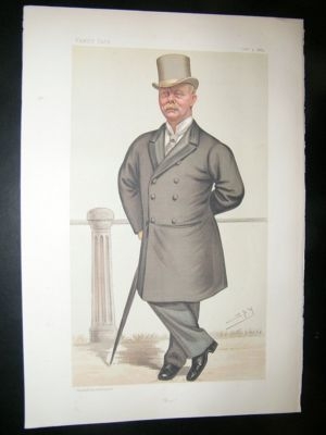 Vanity Fair Print: 1882 Col. John J. Macdonnell