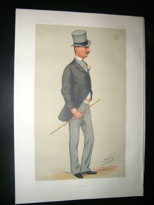 Vanity Fair Print: 1878 Marquess of Ormonde, Turf